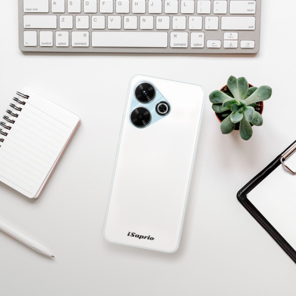 Silikonové pouzdro iSaprio - Xiaomi Redmi 13 - 4Pure - bílé