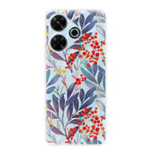 Silikonové pouzdro iSaprio - Xiaomi Redmi 13 - Rowanberry
