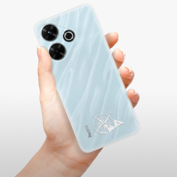 Silikonové pouzdro iSaprio - Xiaomi Redmi 13 - čiré - Explore