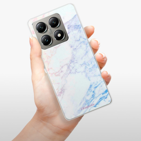 Silikonové pouzdro iSaprio - Xiaomi 14T - Raibow Marble 10