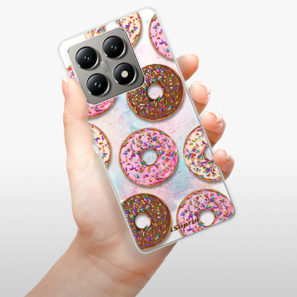 Silikonové pouzdro iSaprio - Xiaomi 14T - Donuts 11