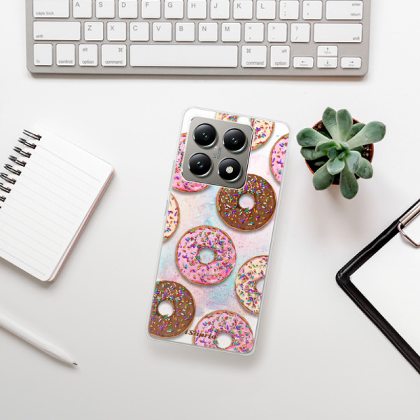 Silikonové pouzdro iSaprio - Xiaomi 14T - Donuts 11