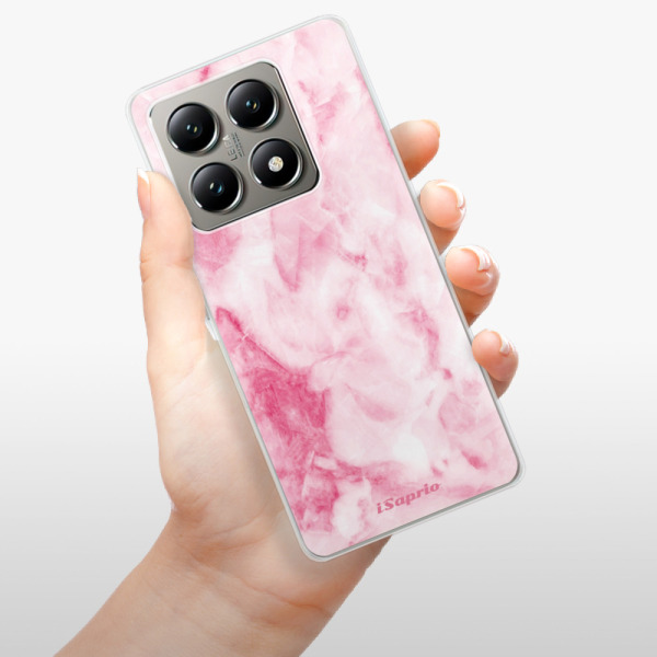 Silikonové pouzdro iSaprio - Xiaomi 14T - RoseMarble 16