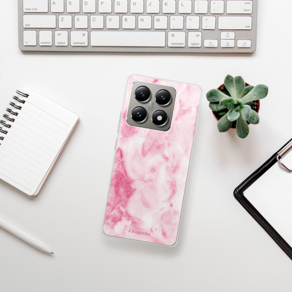 Silikonové pouzdro iSaprio - Xiaomi 14T - RoseMarble 16