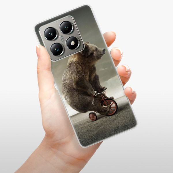 Silikonové pouzdro iSaprio - Xiaomi 14T - Bear 01