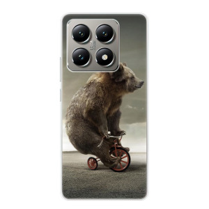 Silikonové pouzdro iSaprio - Xiaomi 14T - Bear 01