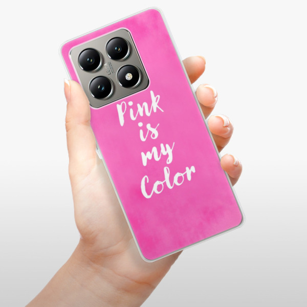 Silikonové pouzdro iSaprio - Xiaomi 14T - Pink is my color