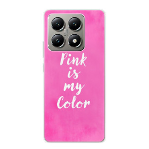 Silikonové pouzdro iSaprio - Xiaomi 14T - Pink is my color