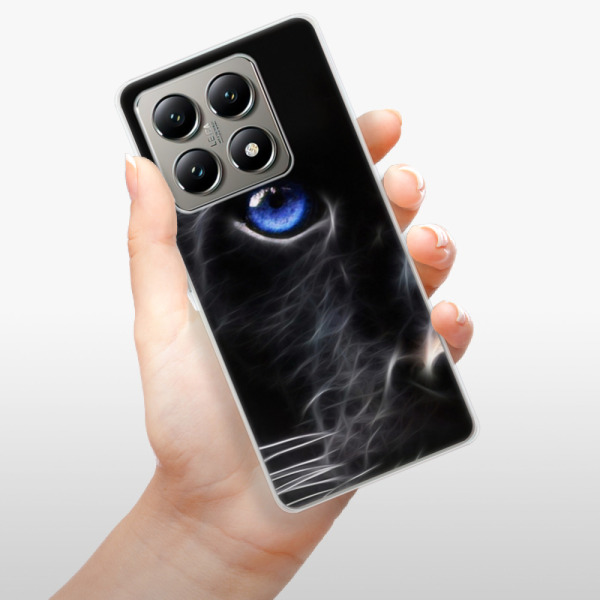 Silikonové pouzdro iSaprio - Xiaomi 14T - Black Puma