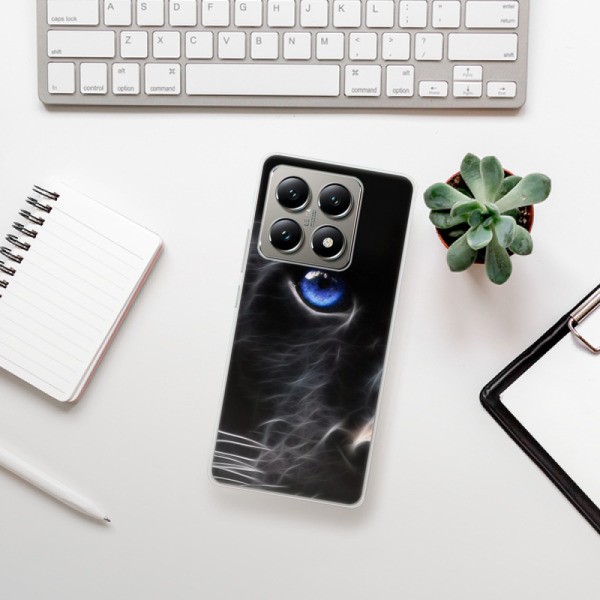 Silikonové pouzdro iSaprio - Xiaomi 14T - Black Puma