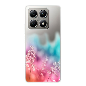 Silikonové pouzdro iSaprio - Xiaomi 14T - Rainbow Grass