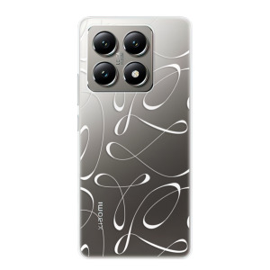 Silikonové pouzdro iSaprio - Xiaomi 14T - Fancy - white