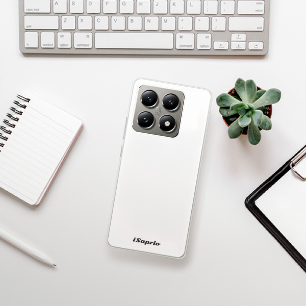 Silikonové pouzdro iSaprio - Xiaomi 14T - 4Pure - bílé