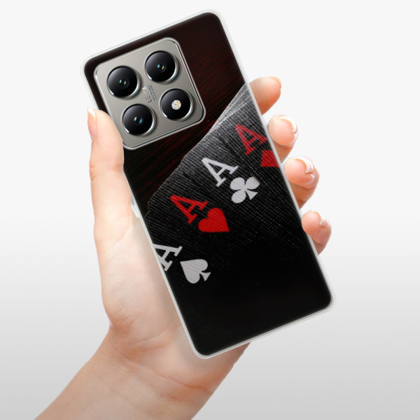 Silikonové pouzdro iSaprio - Xiaomi 14T - Poker