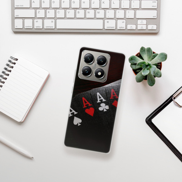 Silikonové pouzdro iSaprio - Xiaomi 14T - Poker
