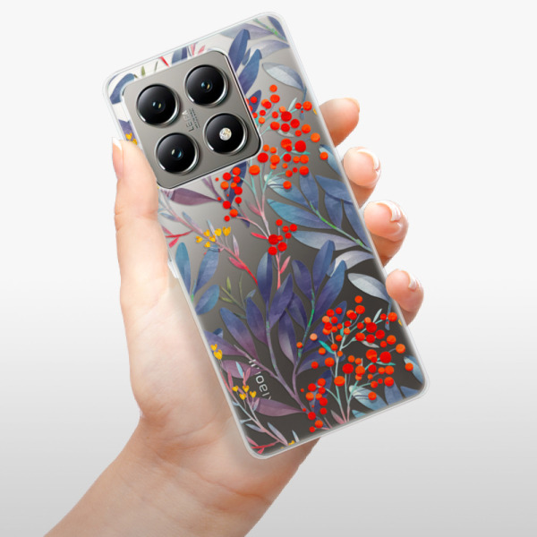 Silikonové pouzdro iSaprio - Xiaomi 14T - Rowanberry