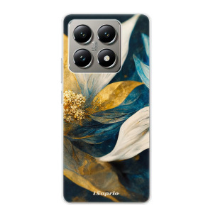 Silikonové pouzdro iSaprio - Xiaomi 14T - Gold Petals