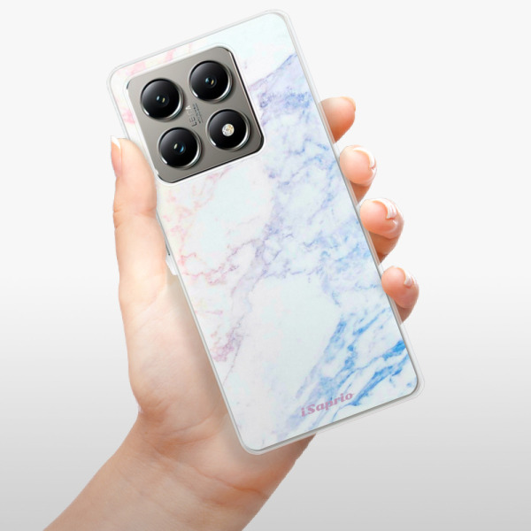 Silikonové pouzdro iSaprio - Xiaomi 14T Pro - Raibow Marble 10