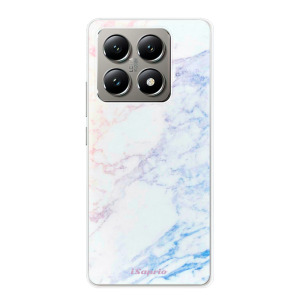 Silikonové pouzdro iSaprio - Xiaomi 14T Pro - Raibow Marble 10