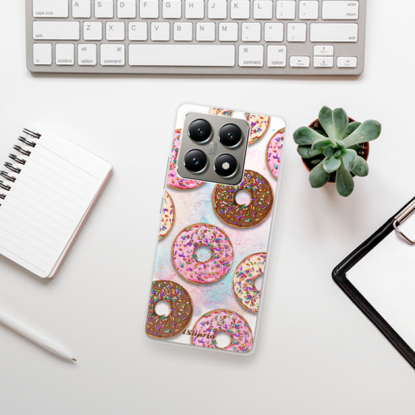 Silikonové pouzdro iSaprio - Xiaomi 14T Pro - Donuts 11