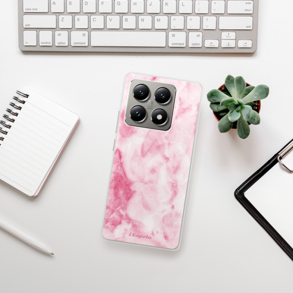 Silikonové pouzdro iSaprio - Xiaomi 14T Pro - RoseMarble 16