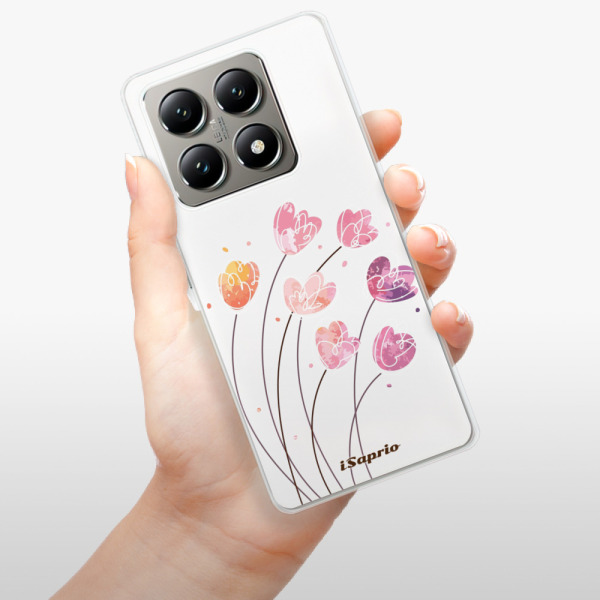 Silikonové pouzdro iSaprio - Xiaomi 14T Pro - Flowers 14