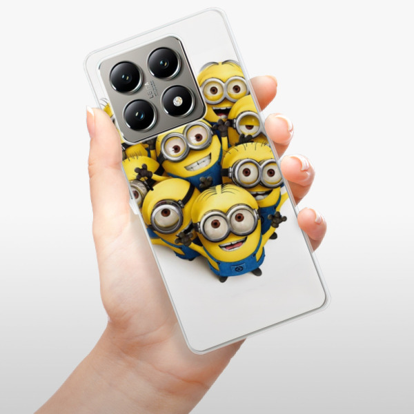 Silikonové pouzdro iSaprio - Xiaomi 14T Pro - Mimons 01