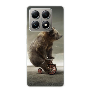Silikonové pouzdro iSaprio - Xiaomi 14T Pro - Bear 01