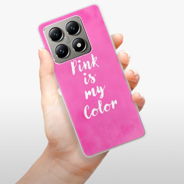 Silikonové pouzdro iSaprio - Xiaomi 14T Pro - Pink is my color