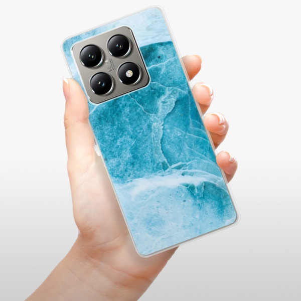 Silikonové pouzdro iSaprio - Xiaomi 14T Pro - Blue Marble