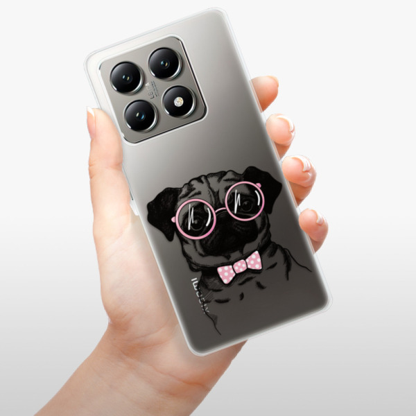 Silikonové pouzdro iSaprio - Xiaomi 14T Pro - The Pug