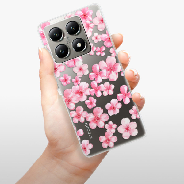 Silikonové pouzdro iSaprio - Xiaomi 14T Pro - Flower Pattern 05