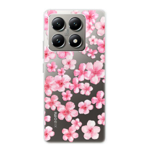 Silikonové pouzdro iSaprio - Xiaomi 14T Pro - Flower Pattern 05
