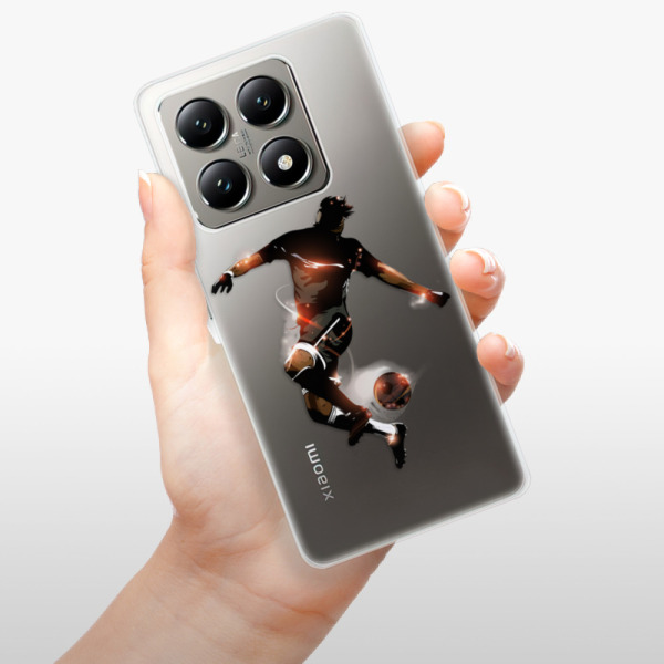 Silikonové pouzdro iSaprio - Xiaomi 14T Pro - Fotball 01