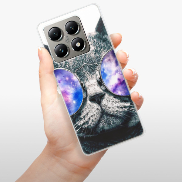 Silikonové pouzdro iSaprio - Xiaomi 14T Pro - Galaxy Cat