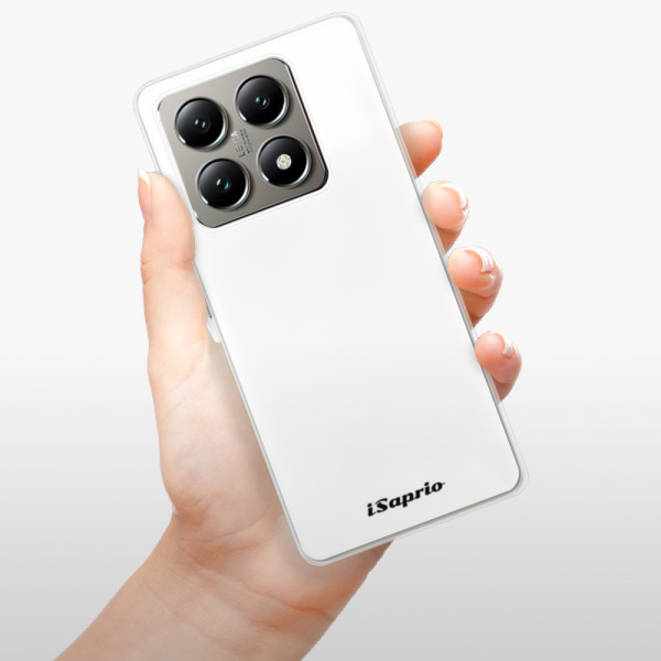 Silikonové pouzdro iSaprio - Xiaomi 14T Pro - 4Pure - bílé