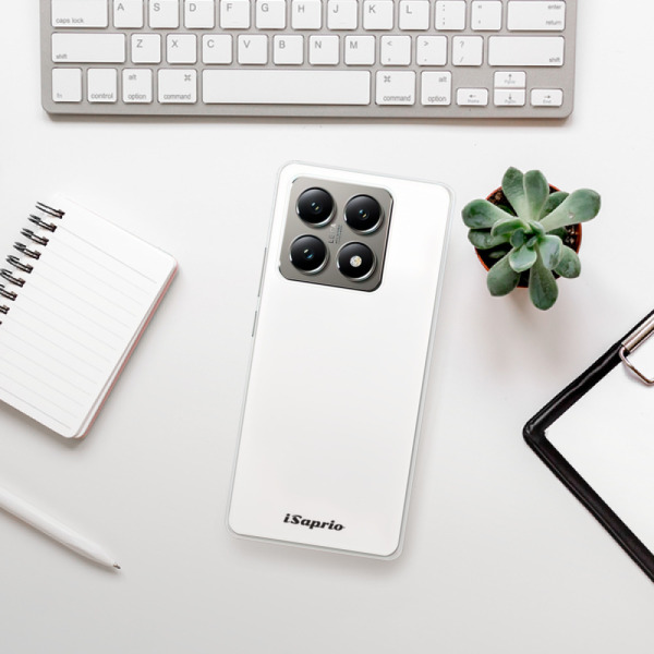 Silikonové pouzdro iSaprio - Xiaomi 14T Pro - 4Pure - bílé