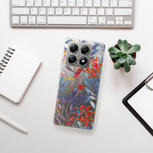 Silikonové pouzdro iSaprio - Xiaomi 14T Pro - Rowanberry