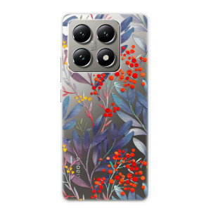 Silikonové pouzdro iSaprio - Xiaomi 14T Pro - Rowanberry