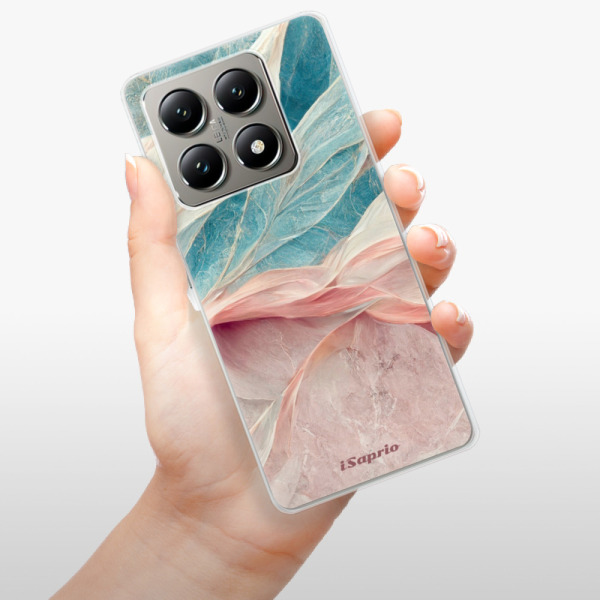 Silikonové pouzdro iSaprio - Xiaomi 14T Pro - Pink and Blue