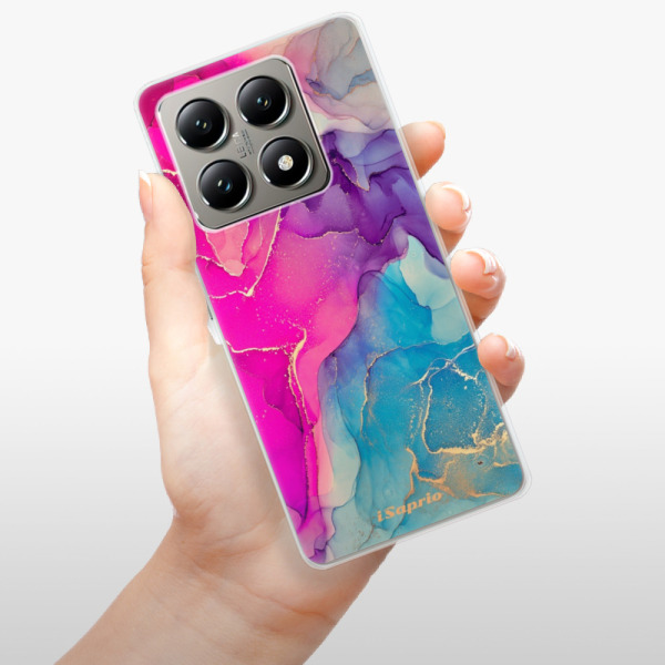 Silikonové pouzdro iSaprio - Xiaomi 14T Pro - Purple Ink