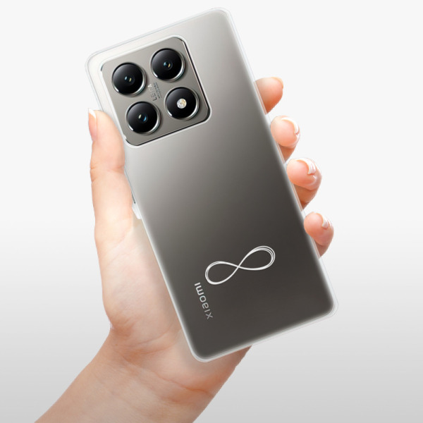 Silikonové pouzdro iSaprio - Xiaomi 14T Pro - čiré - Infinity