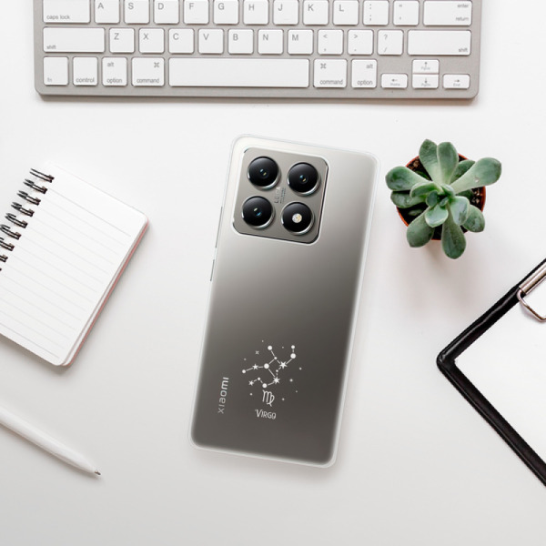 Silikonové pouzdro iSaprio - Xiaomi 14T Pro - čiré - Panna
