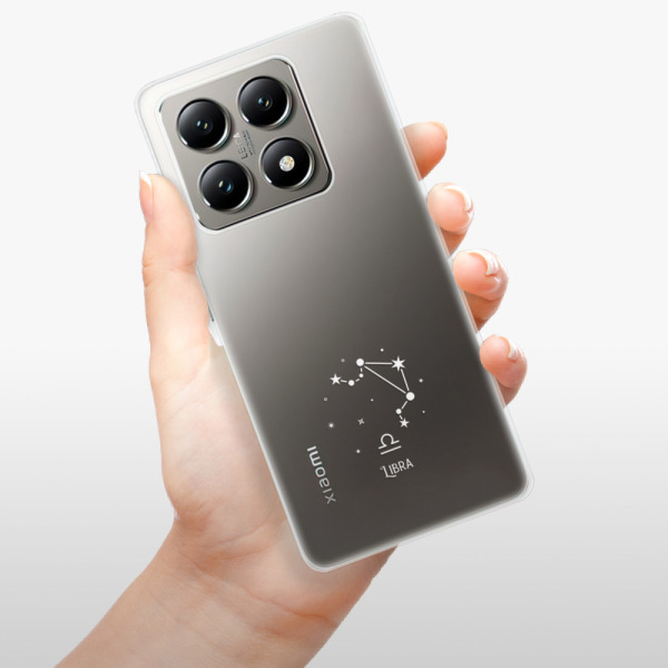 Silikonové pouzdro iSaprio - Xiaomi 14T Pro - čiré - Váhy