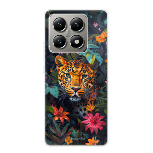 Silikonové pouzdro iSaprio - Xiaomi 14T Pro - Flower Jaguar