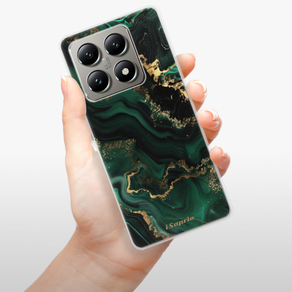 Silikonové pouzdro iSaprio - Xiaomi 14T Pro - Emerald