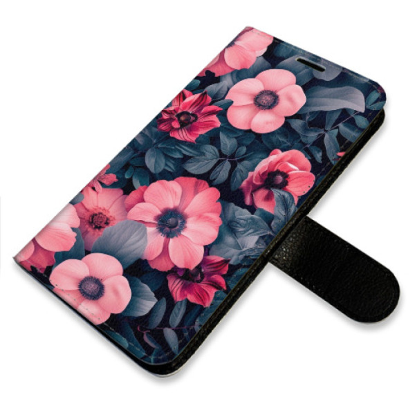 Flip pouzdro iSaprio - Apple iPhone 16e / iPhone 17e - Blossom Harmony - kapsičky na karty