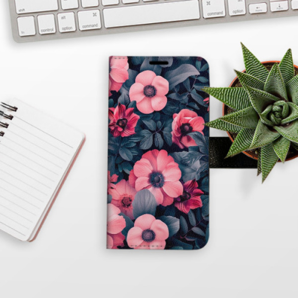 Flip pouzdro iSaprio - Apple iPhone 16e / iPhone 17e - Blossom Harmony - kapsičky na karty