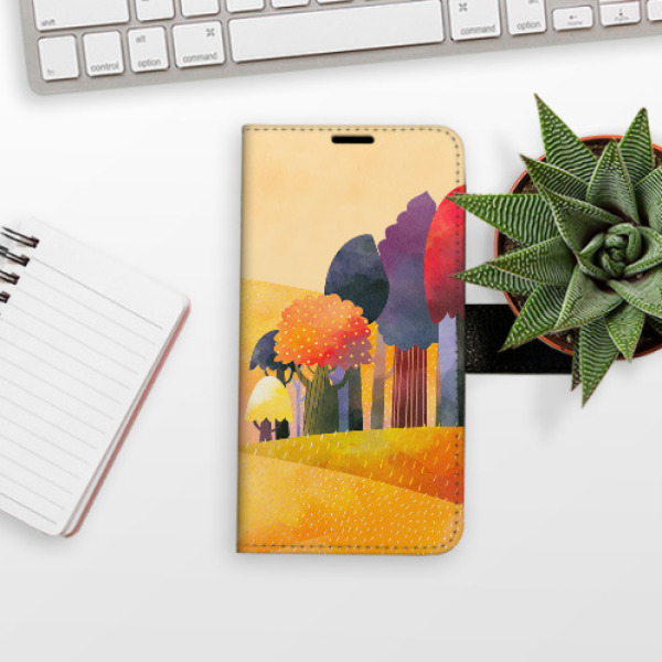 Flip pouzdro iSaprio - Samsung Galaxy A16 / A16 5G - Autumn Forest - kapsičky na karty