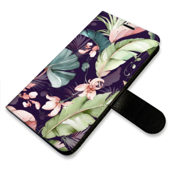 Flip pouzdro iSaprio - Samsung Galaxy S25 - Flower Pattern 08 - kapsičky na karty